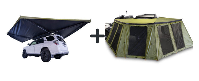 23ZERO Peregrine PRO 5 270 Left Awning + Bracket Kit + Wall Kit