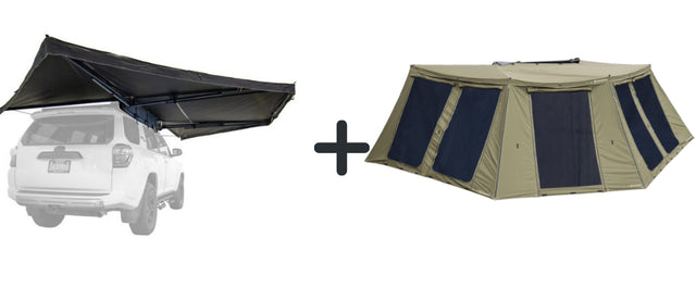 23ZERO Peregrine PRO 5 270 Right Awning + Bracket Kit + Wall Kit